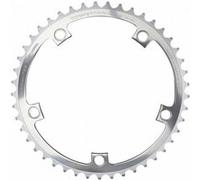 Plateau piste 5bra 52dts d.144 argent alu 7075 pour chaine 3.17mm (11-8) ta Argent G