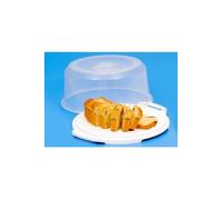 Plateau plat pour le gateau blanc en plastique de la rode forme okt 1046810000000