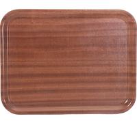 Plateau, plateau de service, revêtement en mélamine, 46x35 -60x45 cm au choix : 60 x 45 cm Variante : 60 x 45 cm