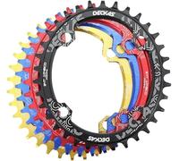 Plateau, Plateau De Vélo Rond, 104bcd 32t 34t 36t 38t 40 42 44 46 48 50 52 T Tooth VTT Vélo De Route Plateau De VTT, Black, 34T
