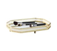 Plateau - Plateau décoratif en verre pour coiffeuse, petit plateau de , organisateur de comptoir, commode de chambre à coucher pour commode, comptoir et table basse