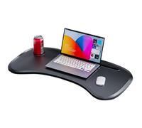 Plateau pliable pour volant de voiture - Nourriture de bureau avec organisateur de porte-gobelet | Table ABS 75x40cm pour ordinateur portable, manger, écrire, téléphone portable, stockage de billets,
