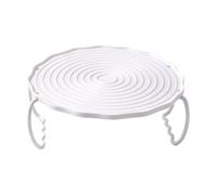 Plateau pliant pour micro-ondes - Support chauffant pliable et empilable | Étagère chauffante pour micro-ondes, séparateur d'aliments empilable, plaque de four, gain de place, support double couche