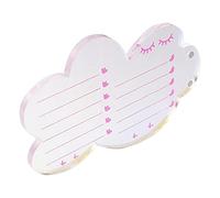 Plateau portable en forme de nuage pour extensions de cils en acrylique pour greffer de faux cils Support de cils Plateau Pince à épiler Plaque Pad Palette de maquillage
