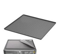 Plateau portable pour égoutter l'air conditionné - Plateau pour réfrigérateur - Protecteur portable anti-fuite en silicone pour appareils électroménagers, changement d'huile et machines automobiles