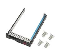 Plateau porte-disque dur pour HP ProLiant, support universel pour disques durs SAS, SATA et SSD, avec fixation par vis, compatible NVMe et 2,5 pouces.