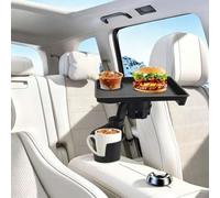 Plateau Porte-gobelet Voiture pour VW Jetta Atlas Passat CC | Support Repas Épais Plateau Pivotant Espace Supplémentaire Pratique