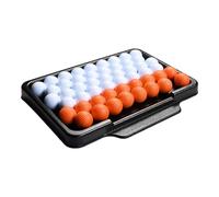 Plateau pour balles de golf - Conteneur de grande capacité, organisateur de balles empilable, rangement pratique pour équipement de golf, support polyvalent | Pour les joueurs féminins masculins, inté