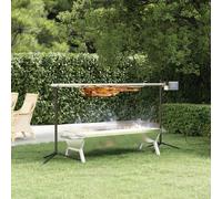Plateau pour Barbecue Argenté Acier Inoxydable Extérieur Multi-taille vidaXL