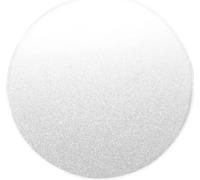 Plateau pour bougies, aspect miroir, Ø 10 cm