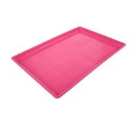 Plateau pour Cage de Chien en Plastique Réutilisable et Sûr, Bac à Déjections Canines Design Simple et Lignes Lisses, Maison Jardin
