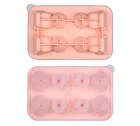Plateau pour Chat - Moule à Glace en Silicone 3D | Plateau Cube Glacé Chat 4 Cavity Cute avec Design Antiadhésif Flexible, Idéal Pour Whiskey, Cocktails, Juice, Bourbon Drinks, Kitchen, Parties