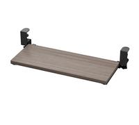 Plateau pour Clavier Ergonomique Coulissant, Plateau de Clavier sous Le Bureau avec Pince en C, Rallonge de Bureau for La Saisie, Charge de 25 kg(Gray,120cm/47inch)
