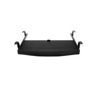 Plateau pour Claviers Sous le Bureau, Support Coulissant pour Claviers D'Ordinateur, Tiroir Multifonction, Noir