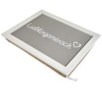 Out of the blue Plateau pour Coussin Motif Personnage préféré Gris env. 43 x 32,5 cm