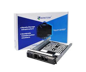 Plateau pour disque dur SATA SATA 3,5" F238F SAS compatible avec Dell PowerEdge R710 R610 R515 R510 R415 R410 R320 R310 T710 T610 Numéro de pièce : 0F238F F238F X968D 0D X968D. G302D 0G302D.
