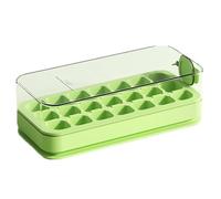 Plateau pour fabricants de glaçons | 21 pièces Facile à lancer Cube Maker Congélateur, Moule réutilisable, anti-fuite, type presse, libération