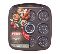 Plaque de Cuisson Pyrex Asimetria Mini Pizza Bruin 30 x 28 cm