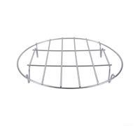 Plateau pour friteuse à air comprimé en acier inoxydable à une couche pour cuire à la vapeur du poisson, du poulet et d'autres aliments, convient pour une utilisation familiale et extérieure (22,9 cm)