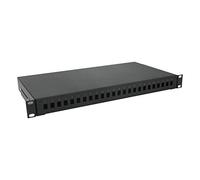 Plateau pour installation dans armoire rack 19" 1U pour 24 SC/APC