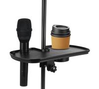 Plateau Pour Pupitre - Fixation Pour Étagère À Feuilles Audio | Support De Microphone De Serrage Multifonctionnel Pour Bureau, Diffusion En Direct, Concert, Studio, Porte-carte Son, Organisateur,