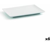 Plateau pour snacks Quid Gastro Fun en céramique blanche 6 pièces