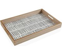 Plateau pour snacks Versa New Lines bois MDF (30 x 5 x 45 cm)