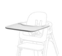 Plateau pour Stokke Steps Baby Set, Blanc - Accessoire pour le Baby Set Stokke Steps - Un espace pour jouer et manger pour votre bébé - Durable, installation sans outil et facile à nettoyer