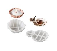 Plateau pratique en silicone en forme d'escargot de mer pour castes de résine époxy, support d'assiette à bijoux et fournitures d'art artisanales, fournitures d'art faites à la main