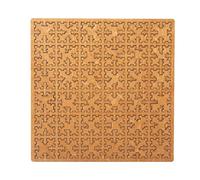 Plateau Puzzle en bois dur difficile Ji Fractale pour adultes, labyrinthe créatif irrégulier défi, pensée inversée sans image cadeau (D)