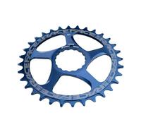 Race Face Cinch Dm Chainring Bleu 34t