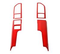 Plateau Rangement Console Kit de Garnitures décoratives pour Console Centrale en Fibre de Carbone ABS, adaptées aux modèles Ford F150 F-150 2016 2017 2018 2019 2020(ABS 3PCS)