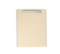 Plateau Rangement Console Porte-gobelets pour Passat B6 B7 CC, Support D'accoudoir Voiture, Garniture Couverture, Rideau Roulant À Fermeture Éclair(Light Beige)