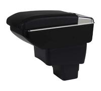 Plateau Rangement d'accoudoir Pour M&azda CX-3 2014-2019 Accoudoir Voiture Boîte Double Couche Console Centrale Grande Boîte Rangement Accoudoirs(Black Stitching)