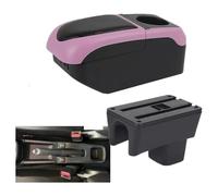 Plateau Rangement d'accoudoir Pour Suz&uki Pour Swift 05-24 Accoudoir De Voiture Détails Intérieurs Boîte Rangement Pièces Boîte Rangement D'accoudoir(S1 Black-pink 6usb)