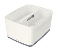 Plateau rangement leitz mybox poignee de transport 307x101x375mm blanc