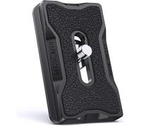 Plateau Rapide 1/4" Adaptateur de Plaque Dégagement Rapide Trépied Attache en Aluminium pour Appareil Photo DSRL Rotule Trepied