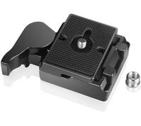Plateau Rapide Pour Appareil Photo 323 Plateau Rapide Pince Trepied Clamp Adaptateur Quick Release Qr Adaptateur Compatible Pour Le Système Manfrotto 323 Rc2¿Appareil Photo[GOP6256017]