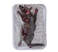 Fiestas Guirca, S.L. Plateau avec Rat Mort 19 x 12 cm, Gris