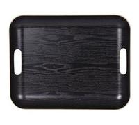 Plateau rectangle classic 45x36 cm noir Table passion