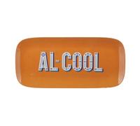 Plateau rectangulaire CM37,5X17,5 MAIOLIKA Orange Melamine