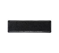 Plateau rectangulaire Costa Nova (x6) Noir 36,4x10,3x1,4 cm