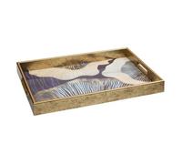 Plateau rectangulaire Elya 43x30x4 cm - Atmosphera Créateur d'intérieur