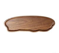 Plateau rectangulaire en bois pour servir le café du matin, l'après-midi pour le thé ou les desserts du soir avec style (TP06 (grand))