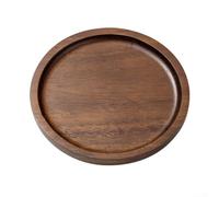 Plateau rectangulaire en bois robuste avec surface lisse pour un nettoyage facile, idéal pour le petit déjeuner et le thé et organiser les essentiels de cuisine à la maison (TP03 (petit)