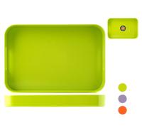 Plateau Rectangulaire En Melamine Couleur 43x29 Maison (COULEURS VARIEES)