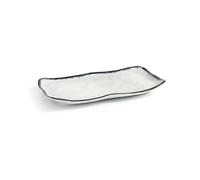 Plateau rectangulaire en mélamine Lacor Sea 29x17,5x3 cm Noir TU