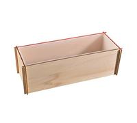 Plateau rectangulaire en silicone pour presse-papier en résine époxy pour presse-papier, fleurs séchées, moules rectangulaires en silicone pour la fabrication de savon