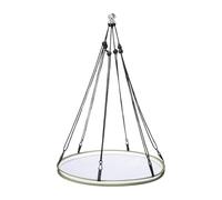 Plateau récupérateur de graines pour oiseaux - Plateau à suspendre - Facile à nettoyer - Diamètre : 40 cm - Pratique - Plate-forme d'alimentation pour oiseaux - 1 pièce