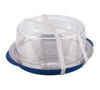 Plateau réfrigéré - Aps - Rond - Couleur bleue - Inox 18/10 - Compatible lave-vaisselle